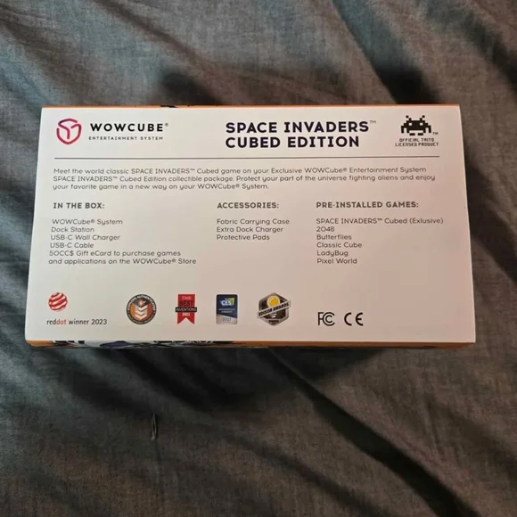 WowCube Space Invaders Cubed Edition - Picture 3 of 4